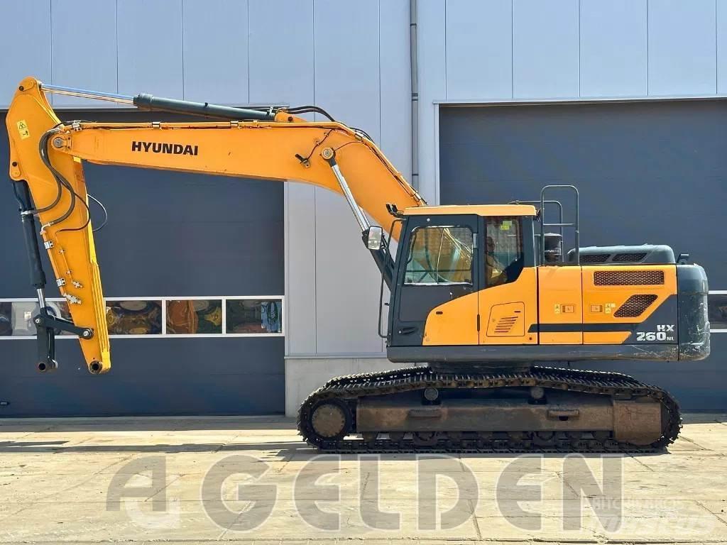 Hyundai HX260NL Pásové rýpadlá