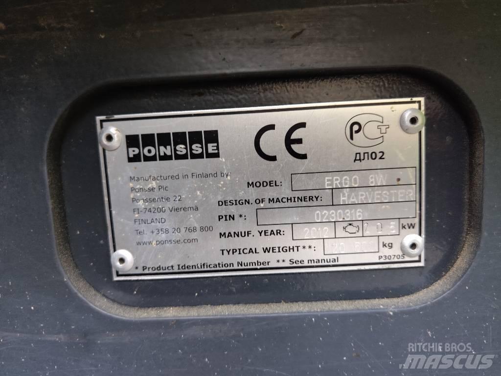 Ponsse ERGO 8W Harvestory