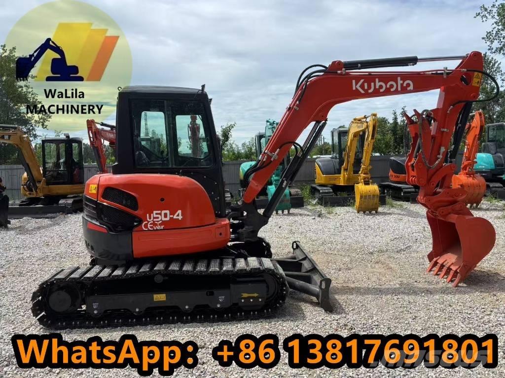 Kubota U 50-4 Mini rýpadlá < 7t