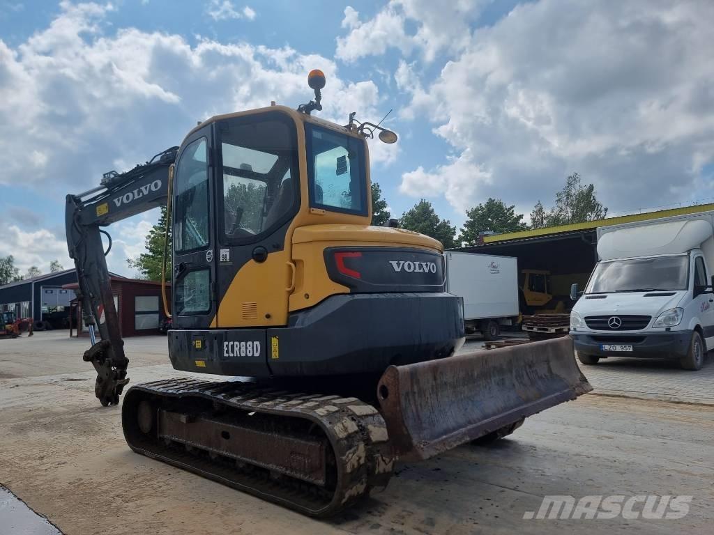 Volvo ECR 88 D Midi rýpadlá 7 t - 12 t