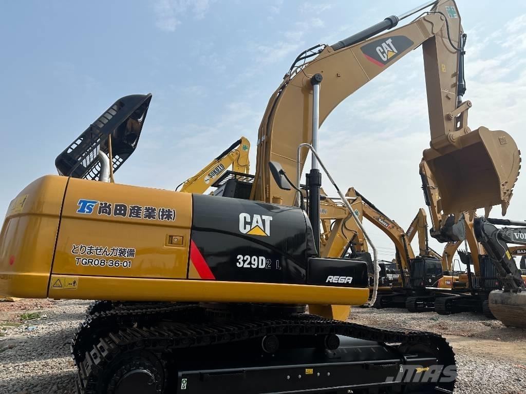 CAT 329D2 Pásové rýpadlá