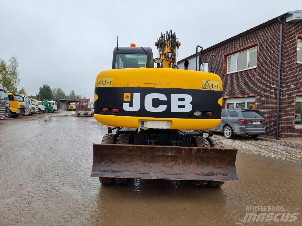 JCB JS 145 W Kolesové rýpadlá