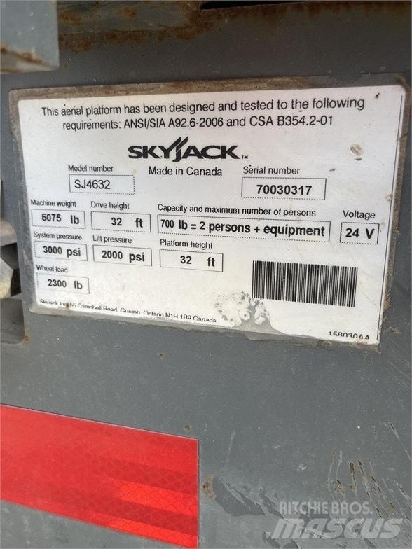 SkyJack SJ III 4632 Nožnicové zdvíhacie plošiny