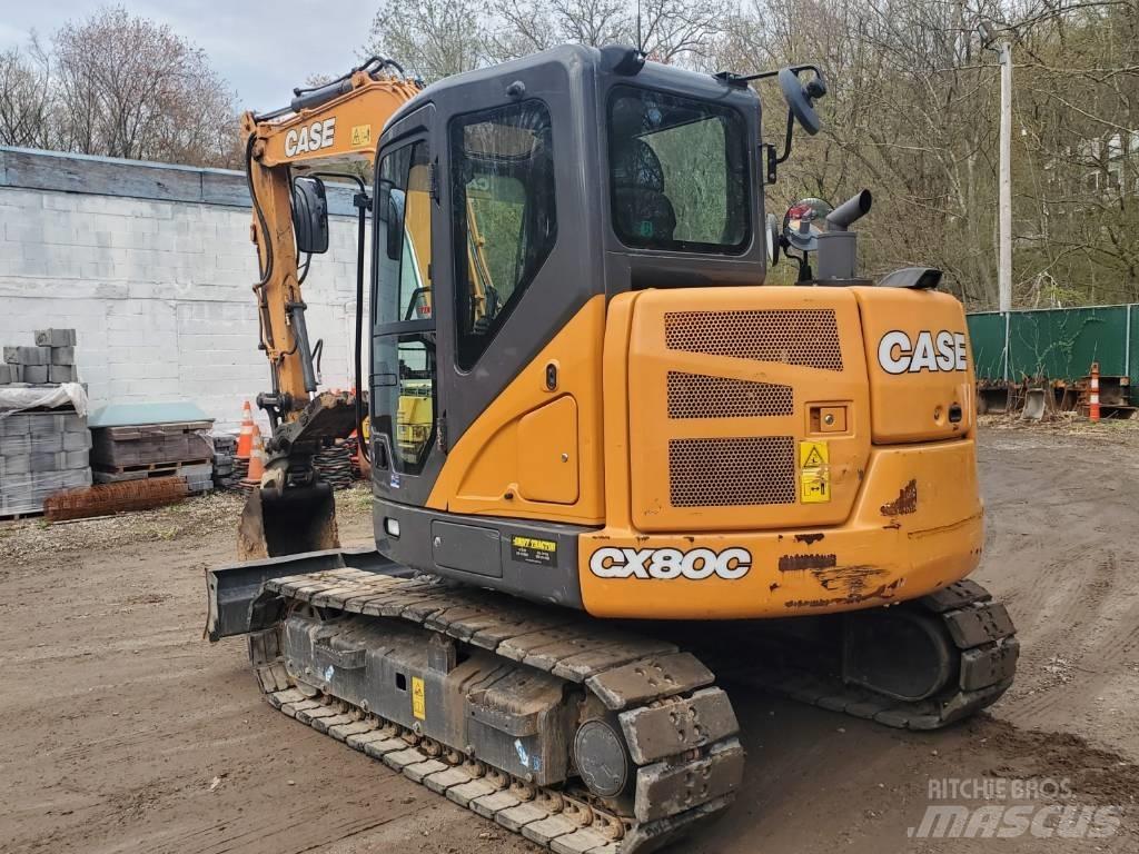 CASE CX 80 C Pásové rýpadlá