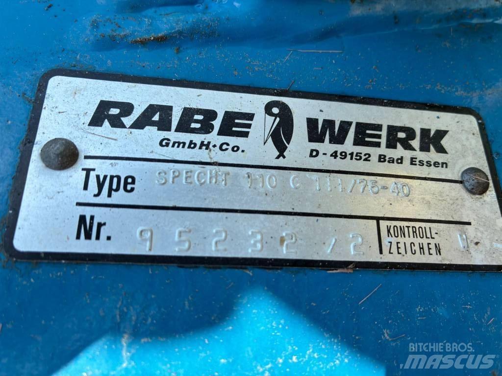 Rabe Specht 110 Dvojstranné pluhy
