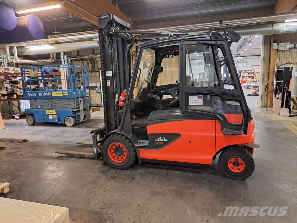 Linde E50HL-01 Akumulátorové vozíky