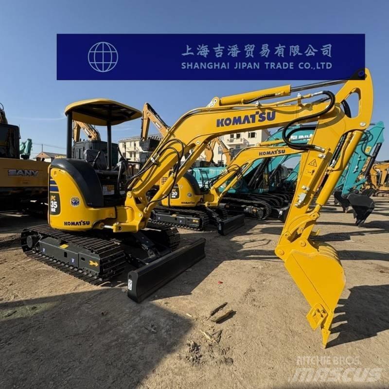 Komatsu PC 35 MR Mini rýpadlá < 7t