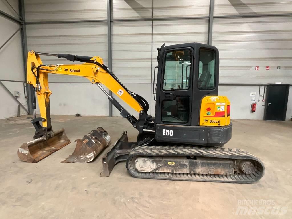 Bobcat E 50 Mini rýpadlá < 7t