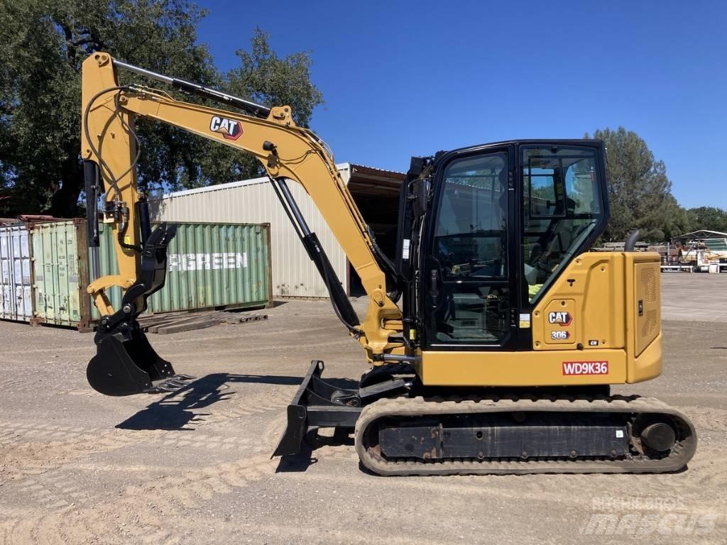 CAT 306CR Pásové rýpadlá