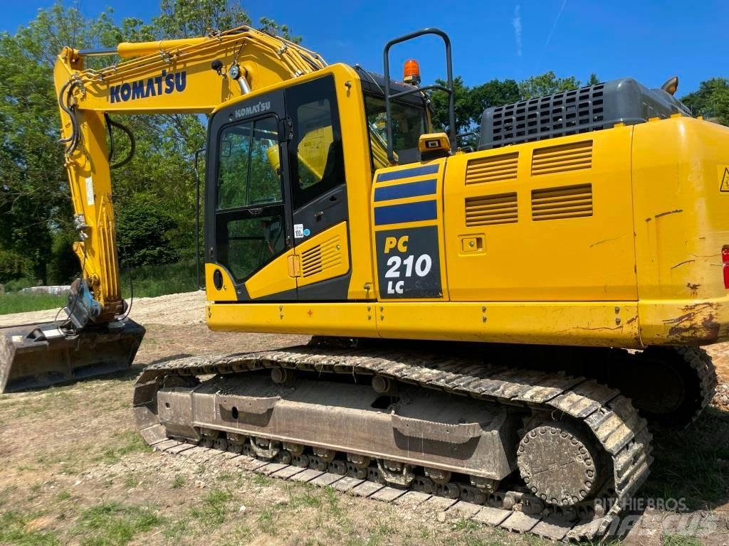 Komatsu PC210LC-11E0 Pásové rýpadlá