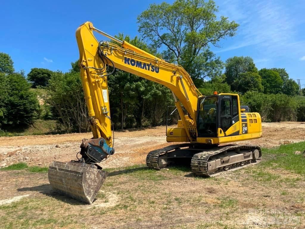 Komatsu PC210LC-11E0 Pásové rýpadlá