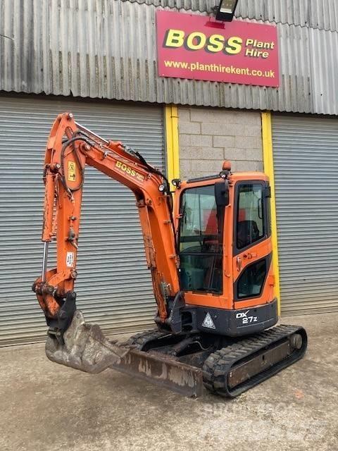 Doosan DX 27 Z Mini rýpadlá < 7t
