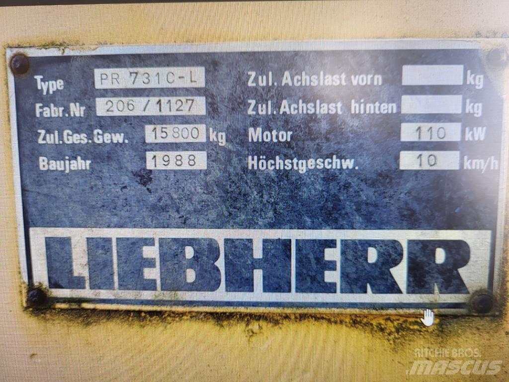 Liebherr PR 731 CL Pásové dozéry