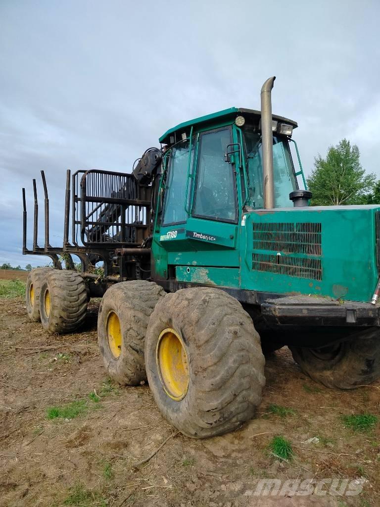 John Deere 1710 D Lesné traktory