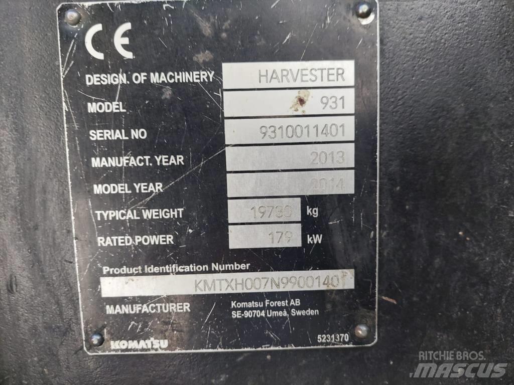 Komatsu 931.1 Harvestory