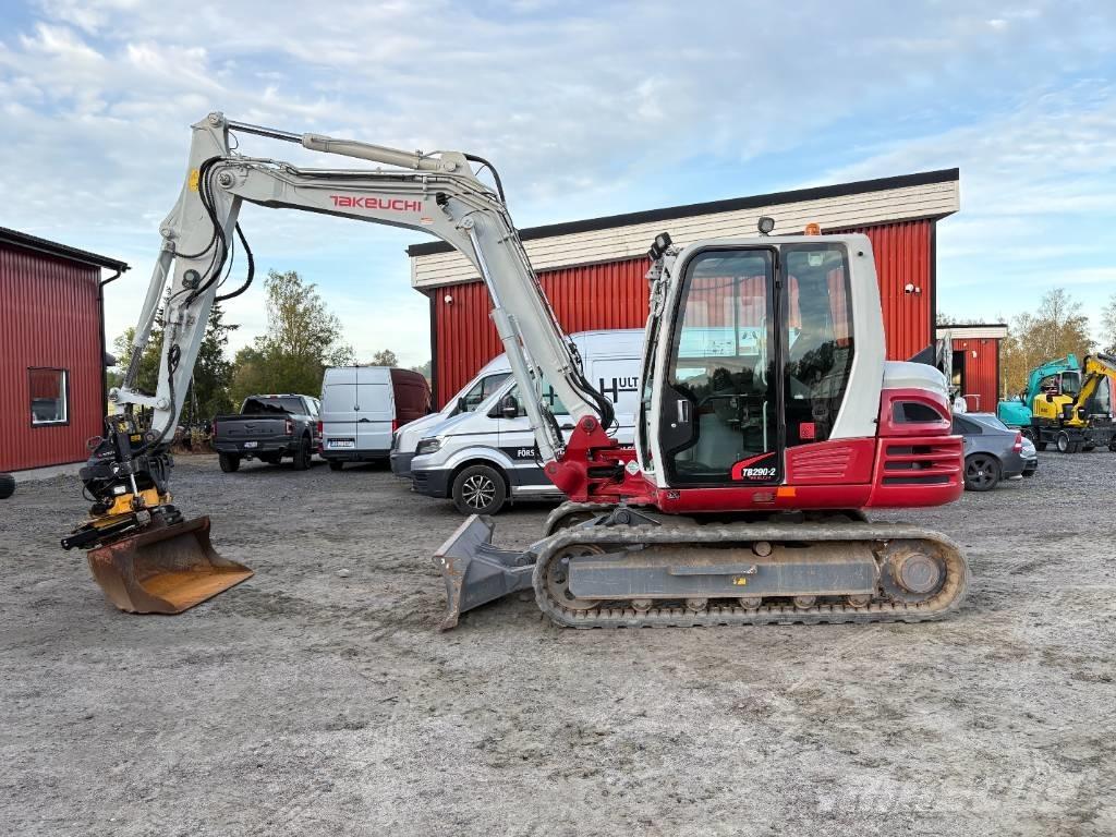Takeuchi TB290 Midi rýpadlá 7 t - 12 t