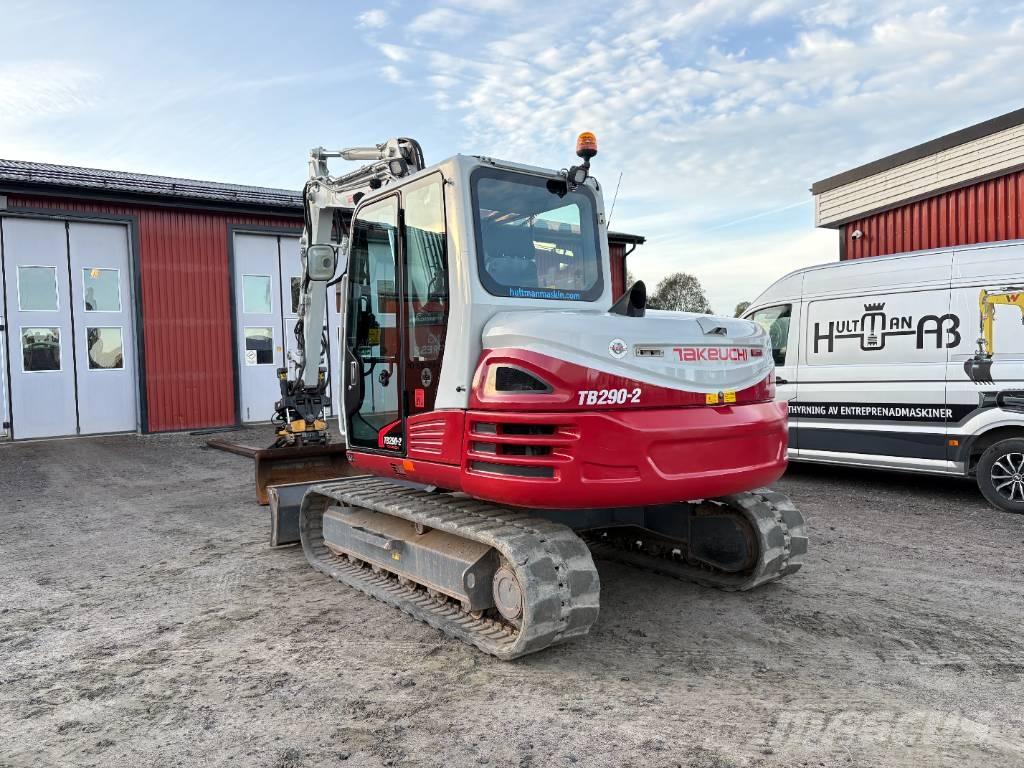Takeuchi TB290 Midi rýpadlá 7 t - 12 t