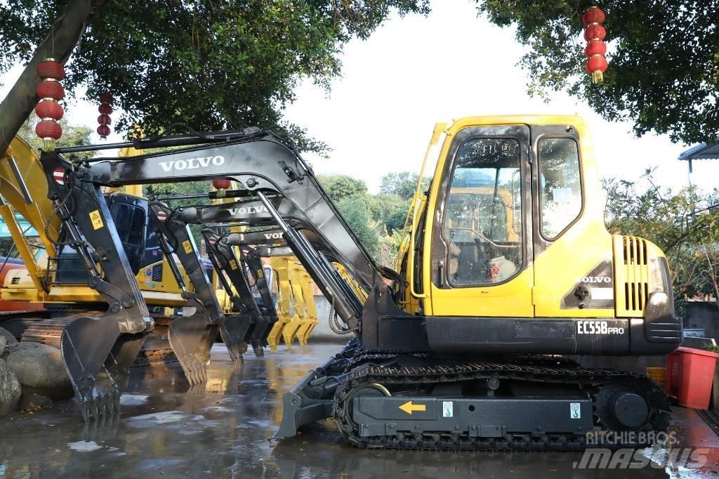 Volvo EC 55 B Mini rýpadlá < 7t