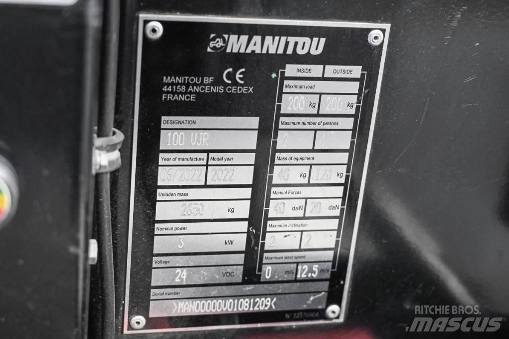 Manitou VJR 100 Kĺbové plošiny