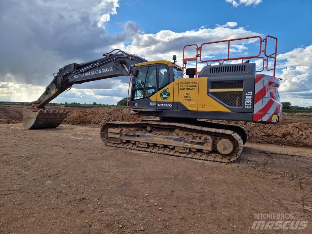 Volvo EC380EL Pásové rýpadlá