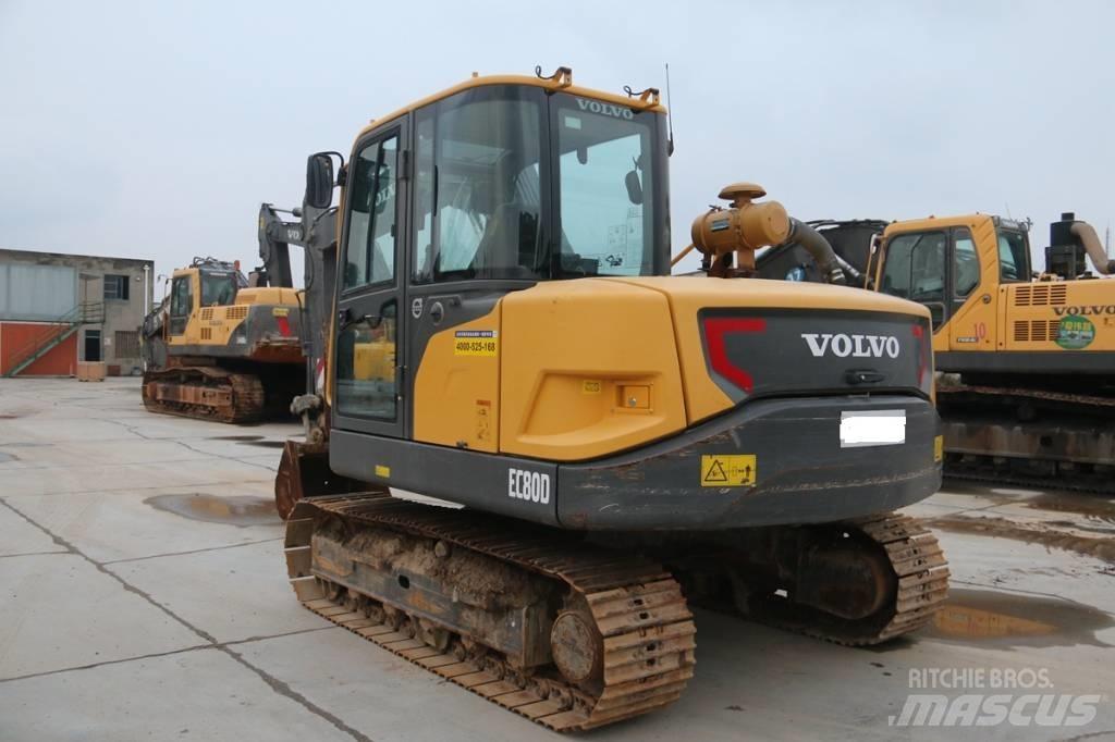 Volvo EC65 Pásové rýpadlá