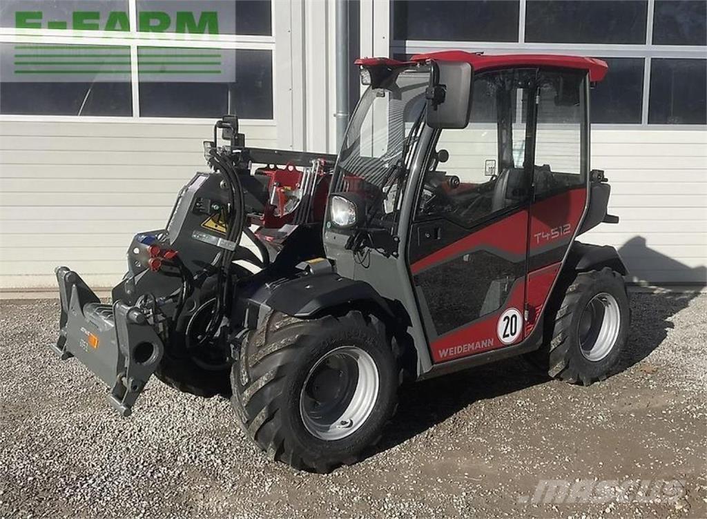 Weidemann t4512 Teleskopické nakladače pre poľnohospodárstvo