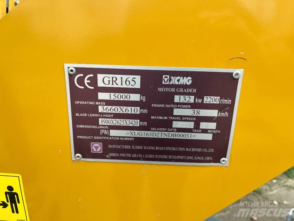 XCMG GR 165 Grejdery
