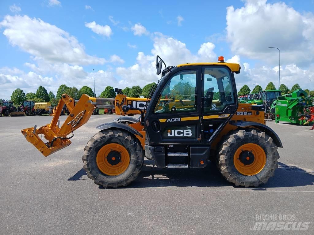 JCB 538-60AG Teleskopické nakladače pre poľnohospodárstvo
