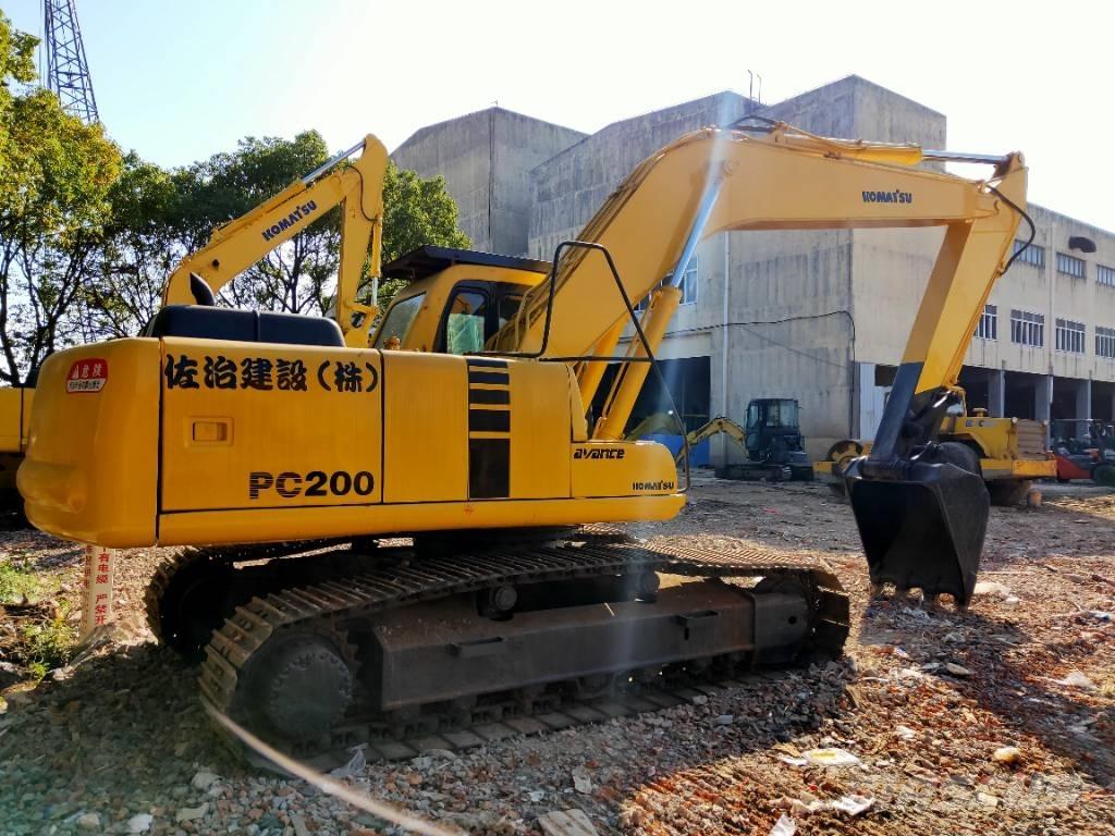 Komatsu PC200-6 Pásové rýpadlá