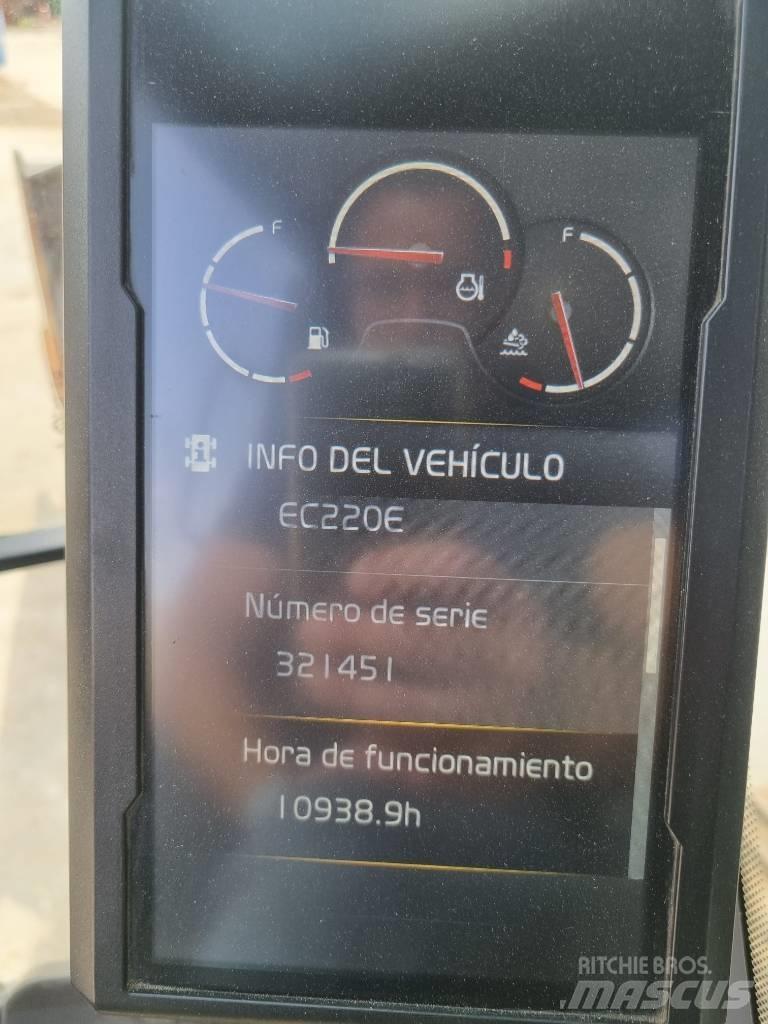 Volvo EC220EL Pásové rýpadlá
