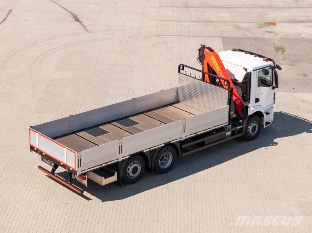 MAN TGM 26.320 6x2-4 Autožeriavy, hydraulické ruky