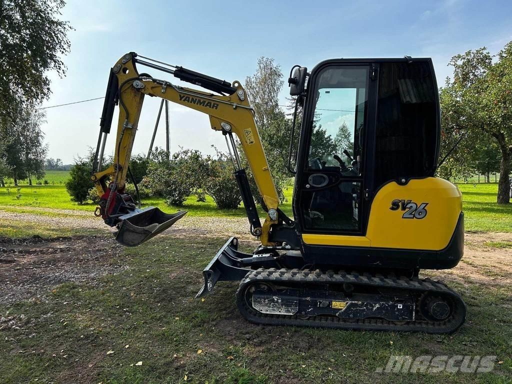 Yanmar SV26 Mini rýpadlá < 7t