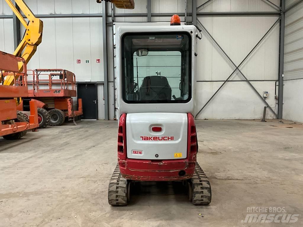 Takeuchi TB 216 Mini rýpadlá < 7t