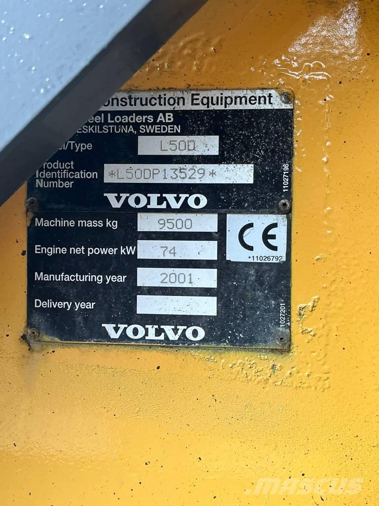 Volvo L 50 D Kolesové nakladače