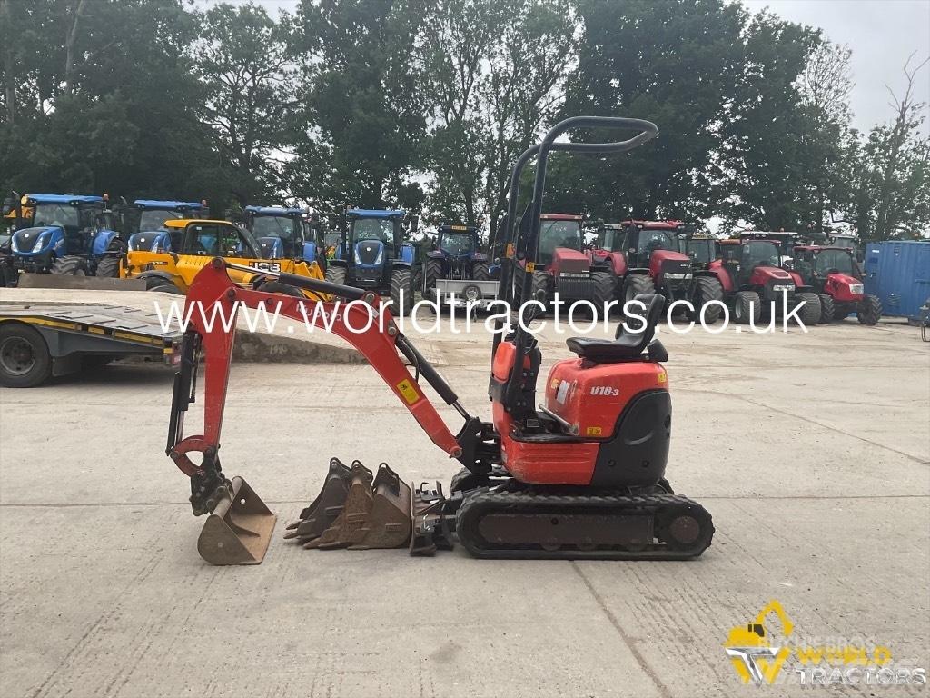 Kubota U 10-3 Mini rýpadlá < 7t