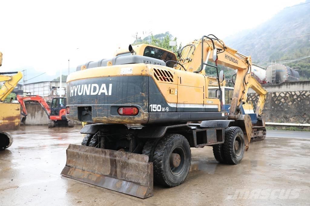 Hyundai 150W-9 Kolesové rýpadlá