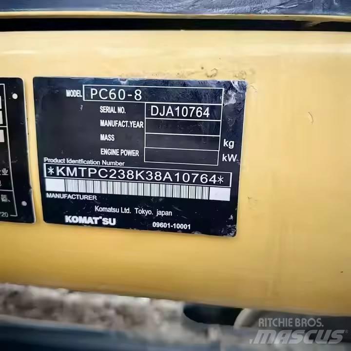 Komatsu PC60 Pásové rýpadlá