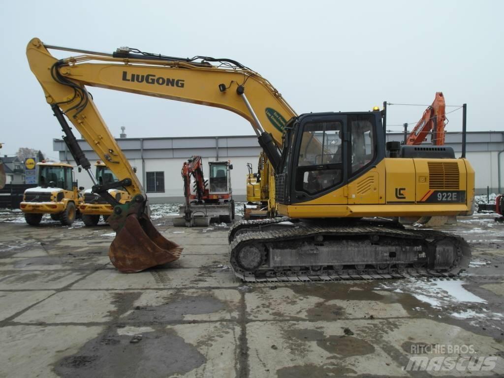LiuGong CLG 922 E Pásové rýpadlá