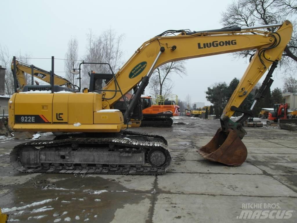 LiuGong CLG 922 E Pásové rýpadlá