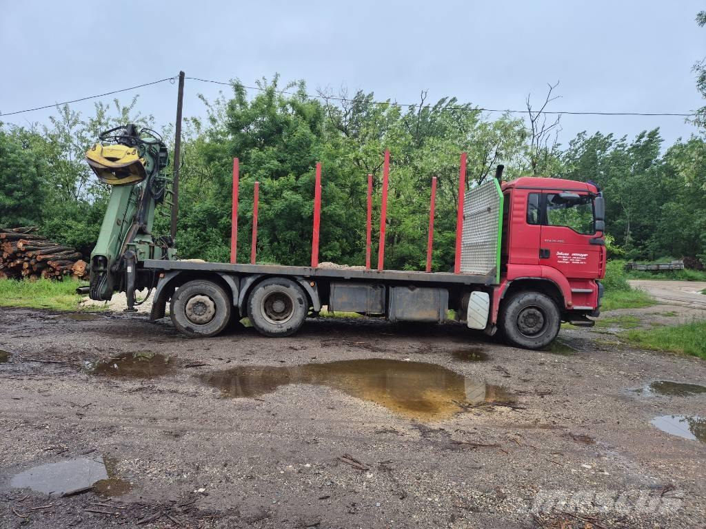 MAN TGA 26.430 Nákladné vozidlá na prepravu dreva
