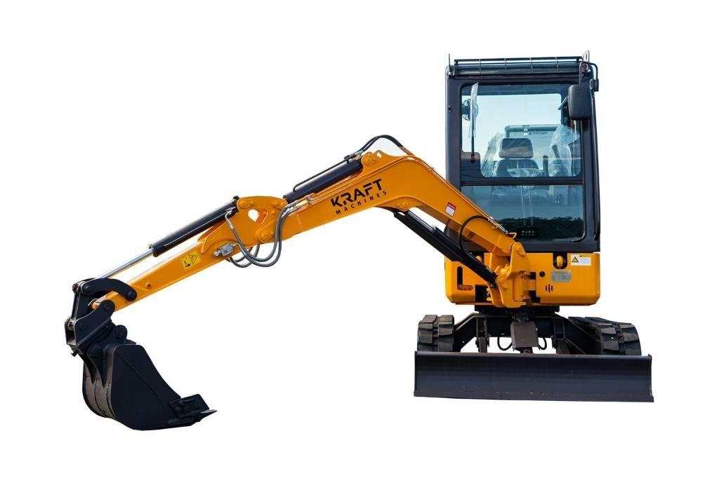 Kraft KE28 Mini rýpadlá < 7t