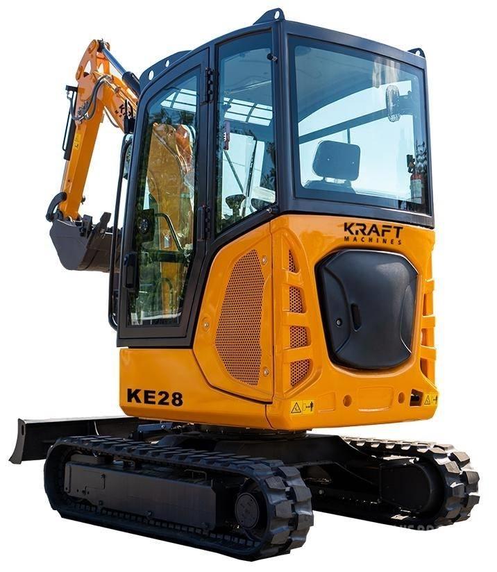 Kraft KE28 Mini rýpadlá < 7t