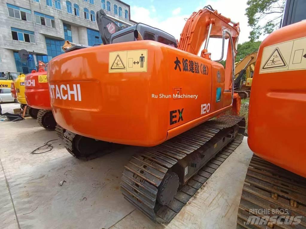 Hitachi EX 120 Pásové rýpadlá