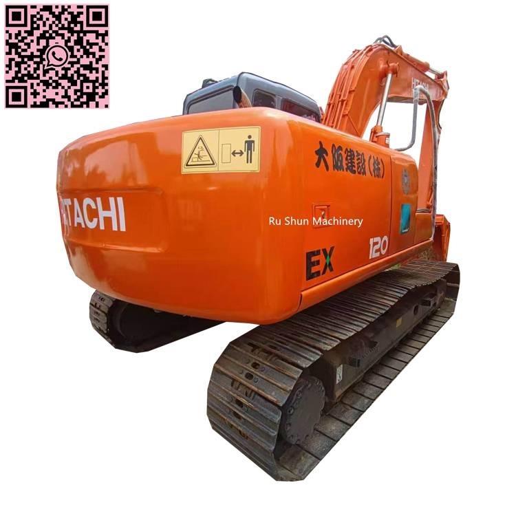 Hitachi EX 120 Pásové rýpadlá