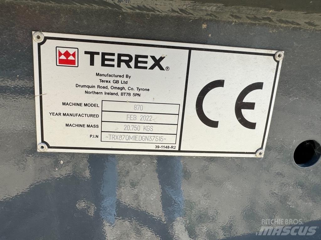 Terex 870 Mobilné triediče