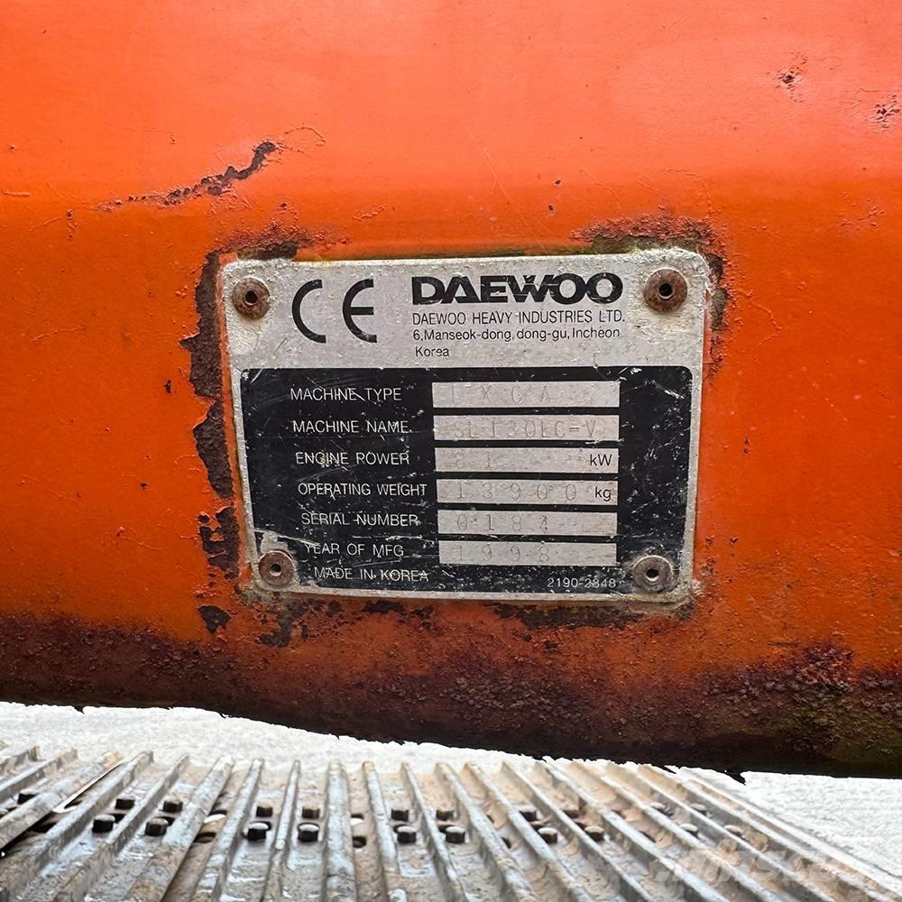 Daewoo 130LC Pásové rýpadlá
