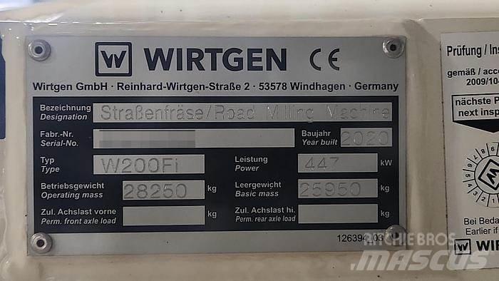 Wirtgen W200Fi Stroje na výrobu betónových prefabrikátov
