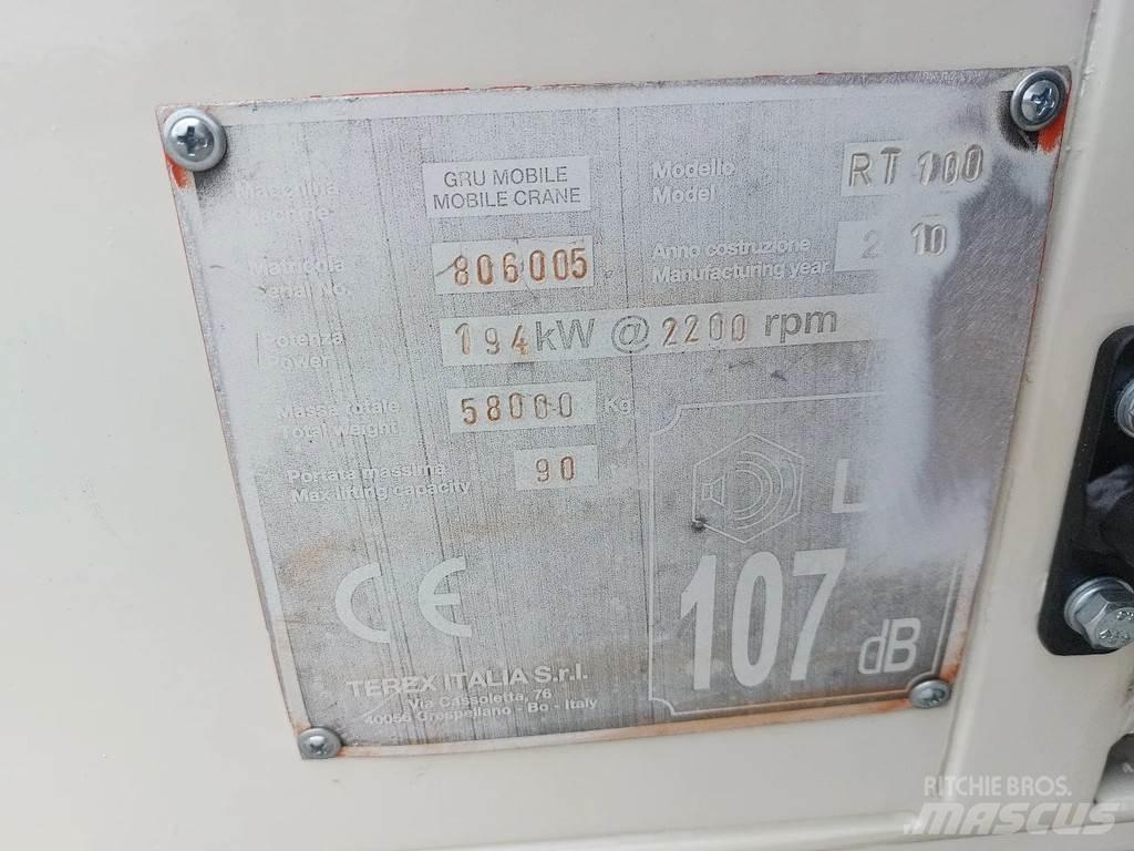 Terex RT100 Žeriavy pre ťažký terén