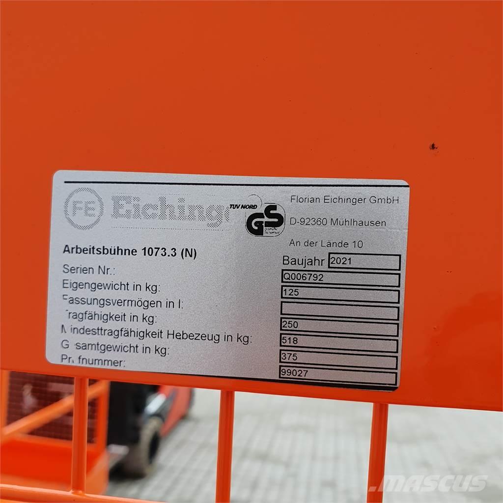 Eichinger 107.3 Prívesové plošiny