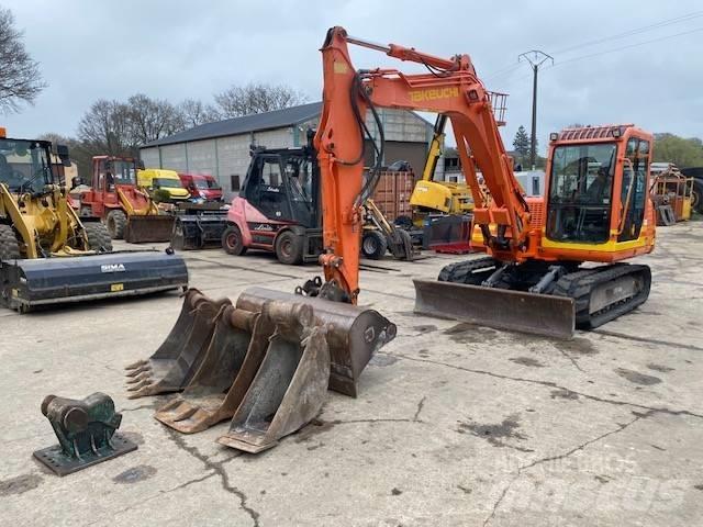 Takeuchi TB 175 Midi rýpadlá 7 t - 12 t